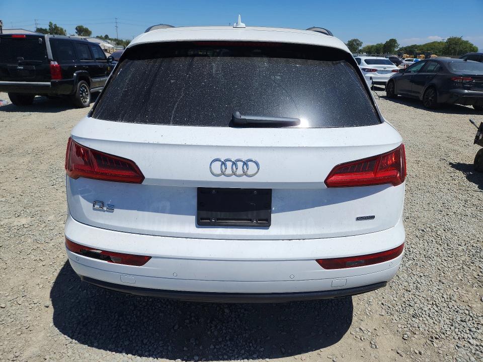 2019 Audi Q5 VIN WA1CNAFY0K2020283 COPART salvage auction — SIDE, Ca - Salvage Certificate, sold $4,150 on 2026-07-21 (photo 6)