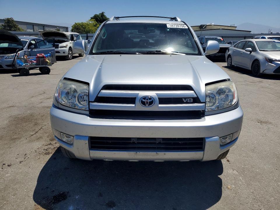 2003 Toyota 4runner VIN JTEZT17R930012446 COPART salvage auction — SIDE, Ca - Salvage Certificate, sold $4,550 on 2026-07-17 (photo 5)