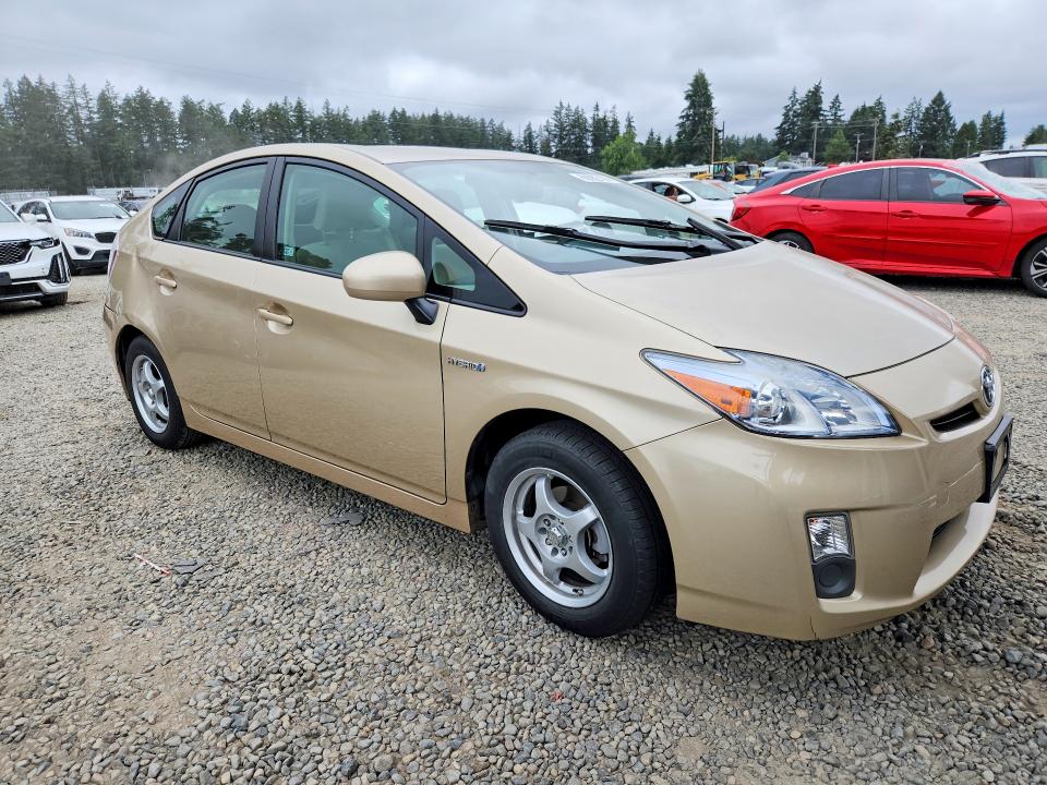2010 Toyota Prius VIN JTDKN3DU2A0159743 COPART salvage auction — REAR END, Wa - Bill Of Sale, sold $1,500 on 2026-07-24 (photo 4)