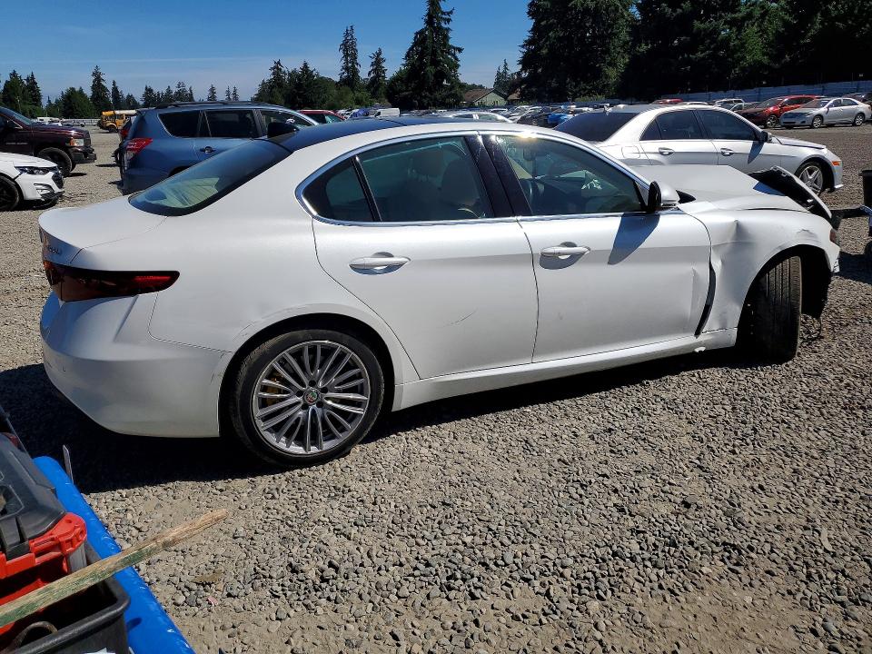 2021 Alfa romeo Giulia VIN ZARFAMBN8M7648051 COPART salvage auction — FRONT END, Wa - Bill Of Sale, sold $200 on 2026-08-07 (photo 3)