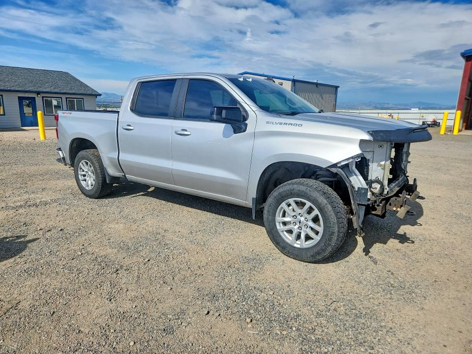 2020 Chevrolet Silverado VIN 3GCUYEED6LG432644 COPART salvage auction — FRONT END, Mt - Cert Of Title-Rebuilt Salvage, sold $8,000 on 2026-07-28 (photo 4)