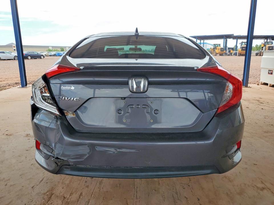 2018 Honda Civic VIN JHMFC1F3XJX036620 COPART salvage auction — REAR END, AZ - CERT OF TITLE - SALVAGE, sold $250 on 2026-07-28 (photo 6)