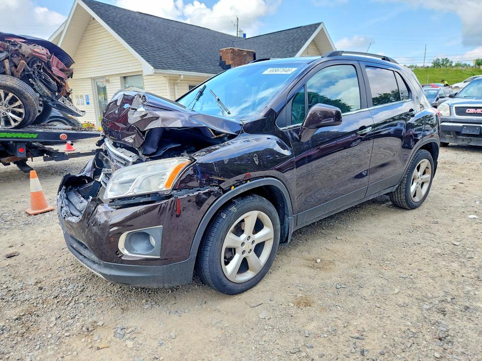 2016 Chevrolet VIN KL7CJRSB8GB539801 COPART salvage auction — MECHANICAL, Oh - Cert Of Title-Salvage, sold $375 on 2026-07-22 (photo 1)