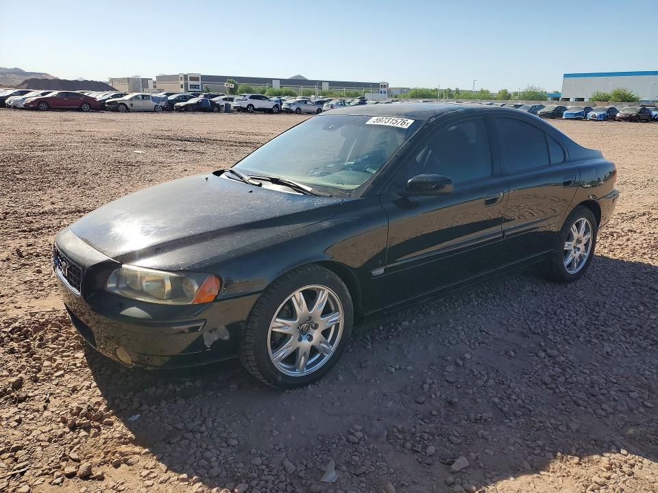 2006 Volvo S60 VIN YV1RS592362556328 COPART salvage auction — MINOR DENT/SCRATCHES, AZ - CERTIFICATE OF TITLE, sold $650 on 2026-07-09 (photo 1)