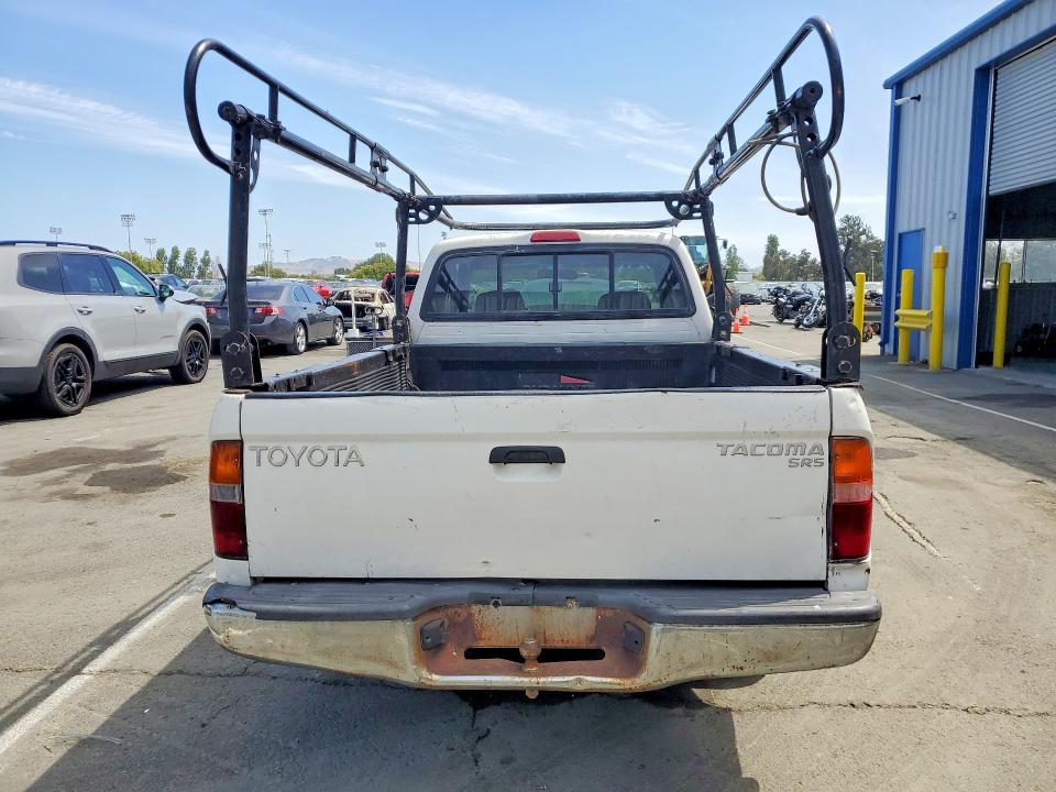 2000 Toyota Tacoma VIN 4TAVL52N5YZ573921 COPART salvage auction — FRONT END, CA - SALVAGE CERTIFICATE, sold $1,550 on 2026-07-10 (photo 6)