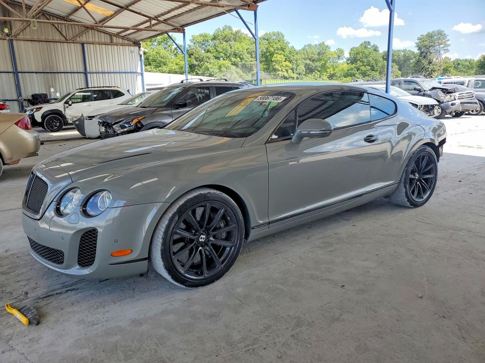 2011 Bentley Continental VIN SCBCU7ZA8BC067018 — COPART salvage auction photo