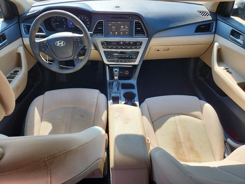 2017 Hyundai Sonata VIN 5NPE24AF0HH499407 COPART salvage auction — MINOR DENT/SCRATCHES, Nc - Non Public Clean Title, sold $2,400 on 2026-07-24 (photo 8)