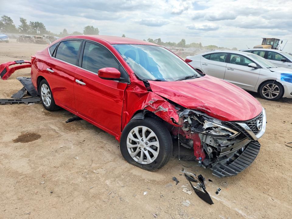 2018 Nissan Sentra VIN 3N1AB7AP8JL616880 COPART salvage auction — FRONT END, Il - Salvage Certificate, sold $1,350 on 2026-08-27 (photo 4)