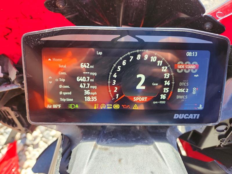 2026 Ducati Panigale VIN ZDMDAG6WXTB007974 COPART salvage auction — FRONT END, UT - SALVAGE CERTIFICATE, sold $12,000 on 2026-08-14 (photo 7)