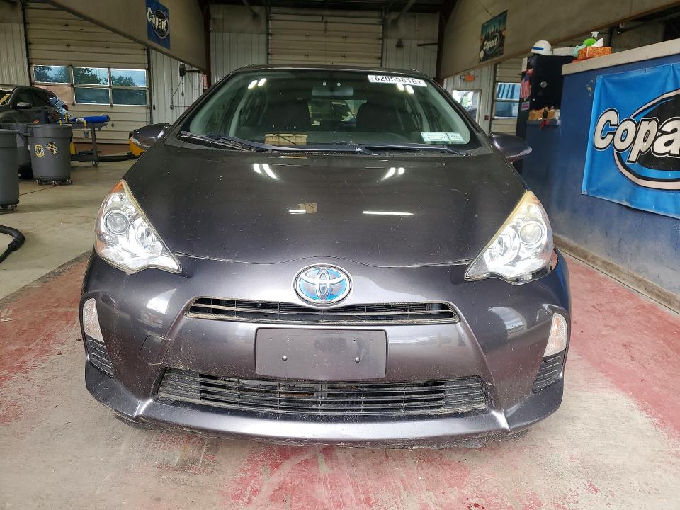 2014 Toyota Prius VIN JTDKDTB30E1575383 COPART salvage auction — FRONT END, NY - CERTIFICATE OF TITLE, sold $1,000 on 2026-07-27 (photo 5)