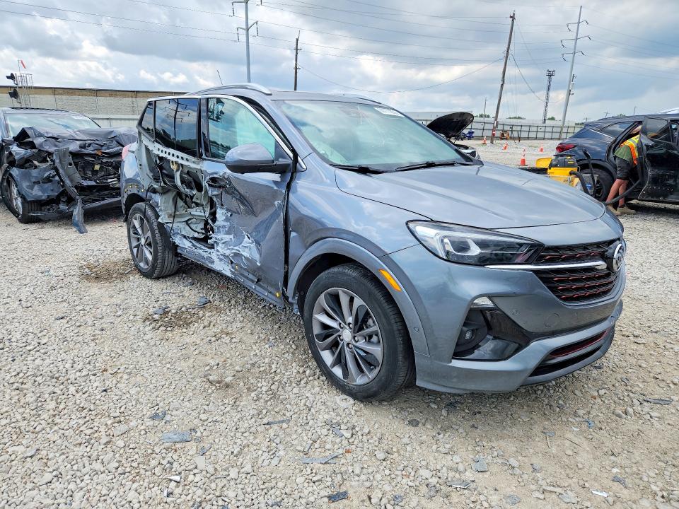 2022 Buick Encore VIN KL4MMFSL3NB041275 COPART salvage auction — SIDE, Oh - Certificate Of Title (P), sold $5,600 on 2026-07-27 (photo 4)