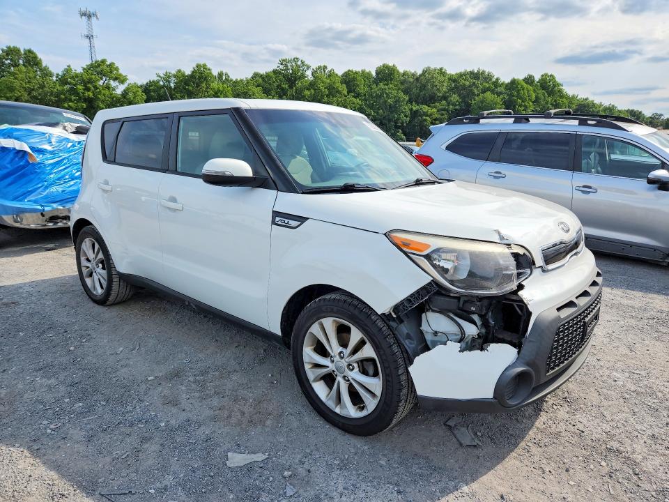 2014 Kia Soul VIN KNDJP3A53E7042656 COPART salvage auction — FRONT END, Pa - Certificate Of Salvage, sold $625 on 2026-07-30 (photo 4)