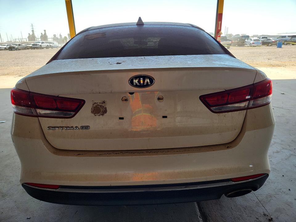 2016 Kia VIN KNAGT4L35G5095717 COPART salvage auction — FRONT END, Az - Certificate Of Title (P), sold $550 on 2026-07-20 (photo 6)