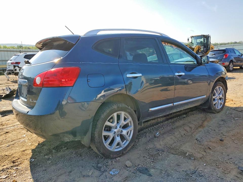 2013 Nissan Rogue VIN JN8AS5MV7DW144167 COPART salvage auction — FRONT END, VA - CERT OF TITLE - SALVAGE, sold $600 on 2026-07-31 (photo 3)