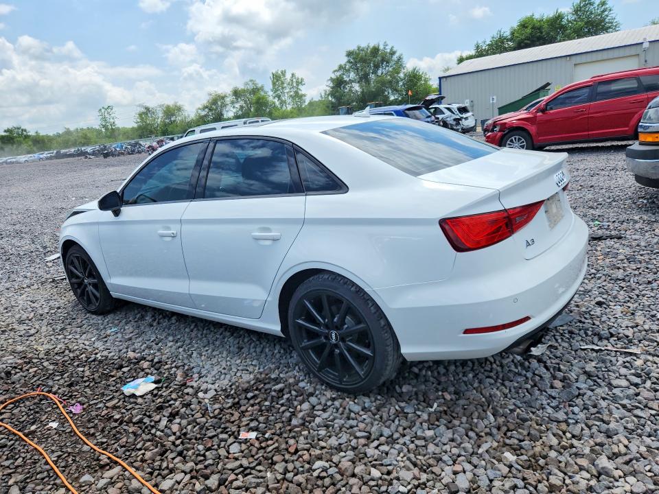 2016 Audi A3 VIN WAUA7GFF7G1019473 COPART salvage auction — FRONT END, Wv - Salvage Certificate, sold $175 on 2026-08-03 (photo 2)