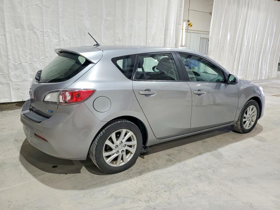2012 Mazda VIN JM1BL1L83C1698223 COPART salvage auction — VANDALISM, Ny - Mv-907A Salvage Certificate, sold $225 on 2026-08-03 (photo 3)