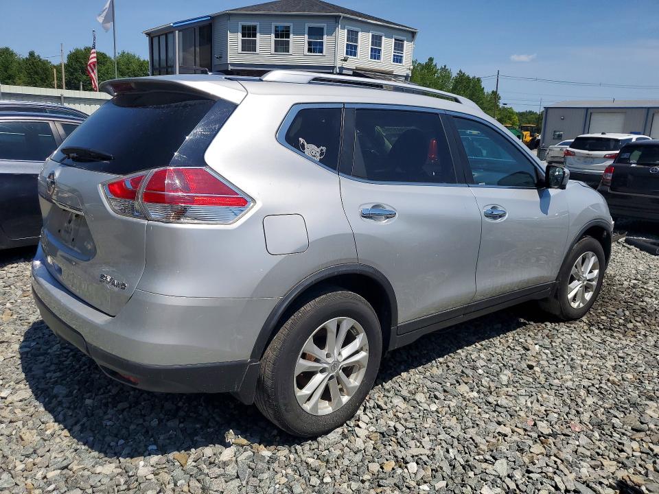 2016 Nissan Rogue VIN KNMAT2MVXGP654888 COPART salvage auction — MECHANICAL, Ma - Certificate Of Title, sold $1,450 on 2026-07-25 (photo 3)