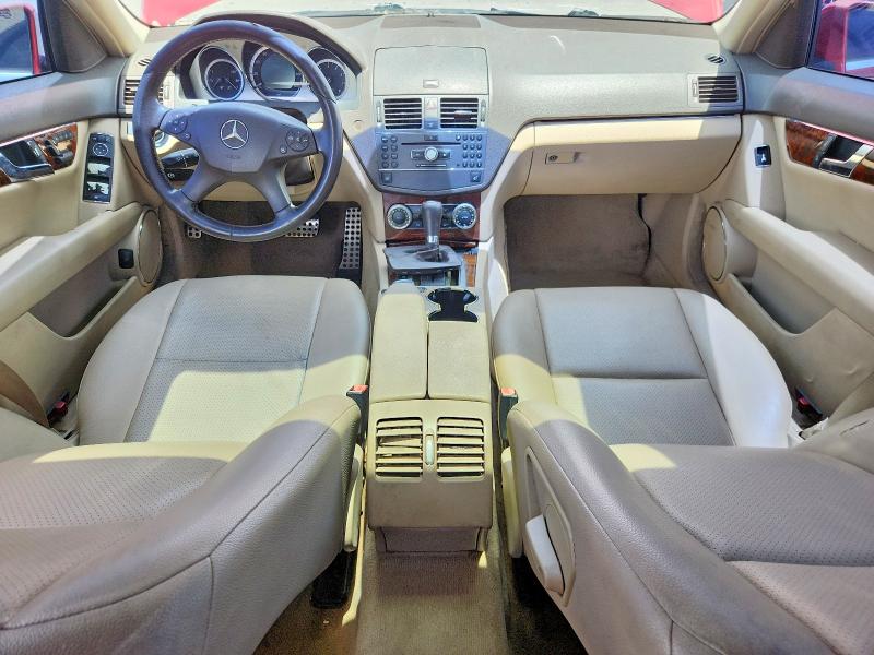 2010 Mercedes-benz C class VIN WDDGF8BB8AR107231 COPART salvage auction — FRONT END, FL - CERTIFICATE OF TITLE (P), sold $375 on 2026-07-23 (photo 8)