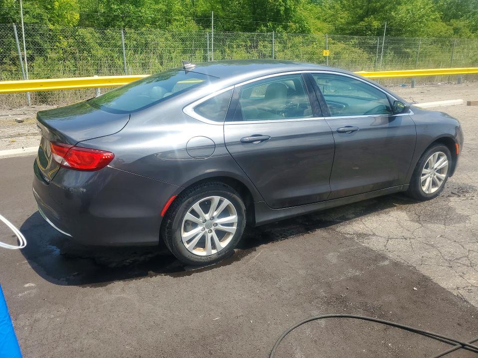 2016 Chrysler 200 VIN 1C3CCCAB4GN186973 COPART salvage auction — MINOR DENT/SCRATCHES, Mi - Dealer Only Clean Title, sold $1,500 on 2026-07-15 (photo 3)