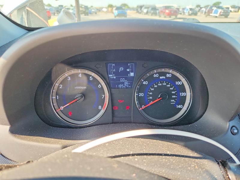 2016 Hyundai Accent VIN KMHCT4AE5GU075832 COPART salvage auction — NORMAL WEAR, Tx - Certificate Of Title, sold $350 on 2026-07-23 (photo 9)