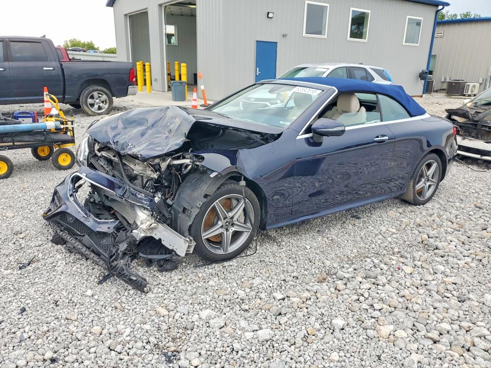 2019 Mercedes-benz E-klasse VIN WDD1K6JB0KF114748 COPART salvage auction — FRONT END, Oh - Cert Of Title-Salvage, sold $5,700 on 2026-07-17 (photo 1)