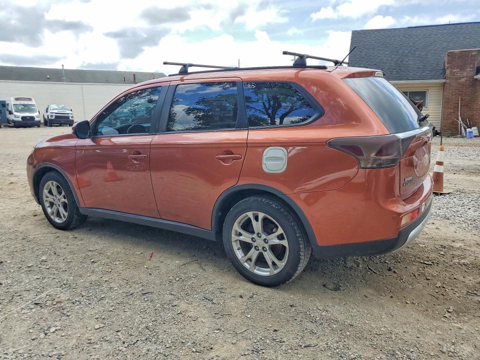 2015 Mitsubishi Outlander VIN JA4AD3A35FZ008998 COPART salvage auction — SIDE, Oh - Certificate Of Title, sold $850 on 2026-07-29 (photo 2)