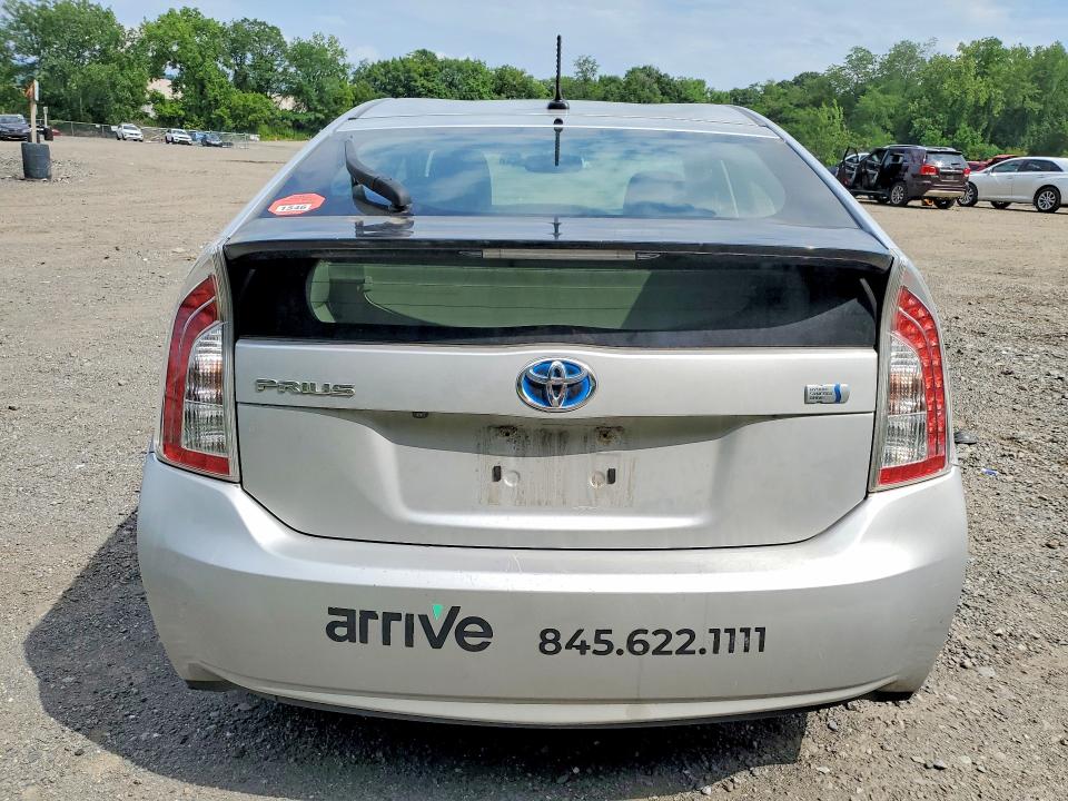 2014 Toyota Prius VIN JTDKN3DU3E0362145 COPART salvage auction — SIDE, Ny - Mv-907A Salvage Certificate, sold $750 on 2026-07-28 (photo 6)