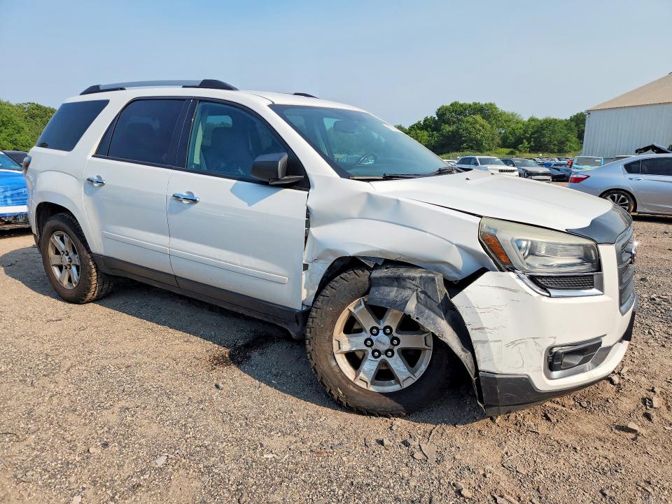 2016 Gmc Acadia VIN 1GKKVPKD7GJ232588 COPART salvage auction — FRONT END, Pa - Certificate Of Salvage, sold $350 on 2026-07-20 (photo 4)
