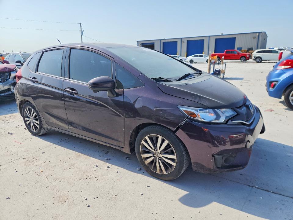 2015 Honda Fit VIN 3HGGK5H81FM761885 COPART salvage auction — FRONT END, TX - CERTIFICATE OF TITLE, sold $3,630 on 2026-07-31 (photo 4)