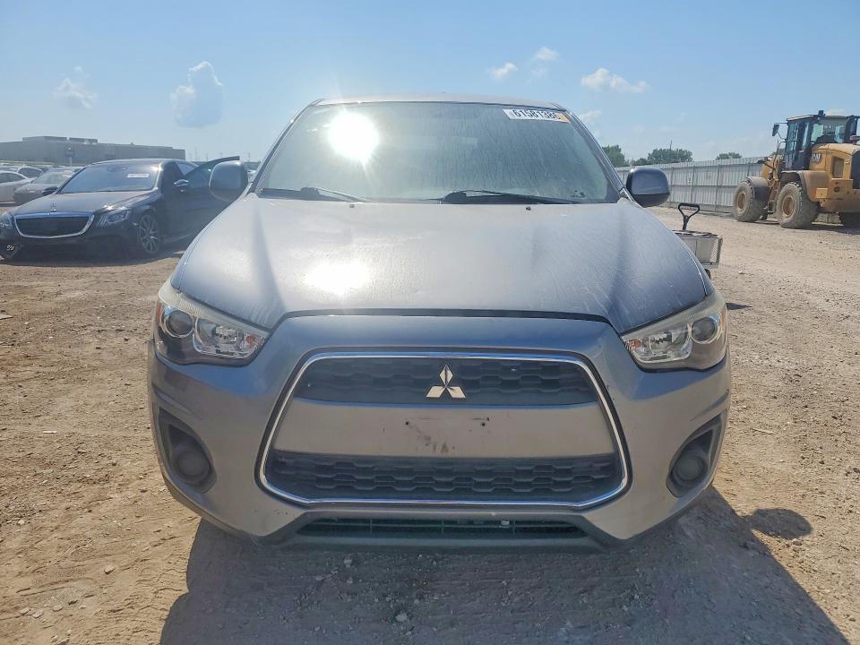 2014 Mitsubishi Outlander sport VIN 4A4AP3AU2EE010423 COPART salvage auction — REAR END, Ia - Certificate Of Title, sold $1,350 on 2026-07-31 (photo 5)