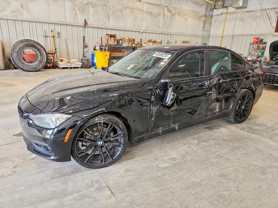 2016 BMW 3er VIN WBA8E5G5XGNT41497 COPART salvage auction — SIDE, Wi - Junked Vehicle Bill Of Sale, sold $3,250 on 2026-08-05 (photo 1)