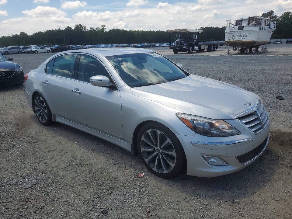 2013 Hyundai Genesis VIN KMHGC4DH4DU219180 COPART salvage auction — NORMAL WEAR, Sc - Dealer Only Clean Title, sold $225 on 2026-07-27 (photo 4)