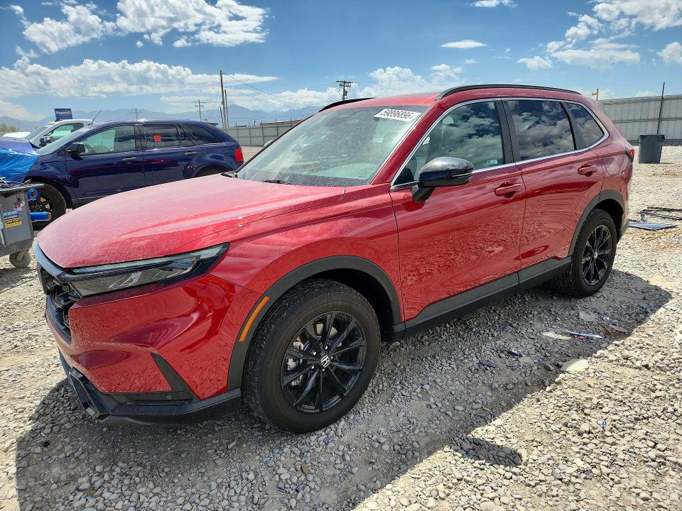 2025 Honda Cr-v VIN 7FARS6H81SE106156 COPART salvage auction — SIDE, Ut - Certificate Of Title, sold $15,300 on 2026-07-10 (photo 1)