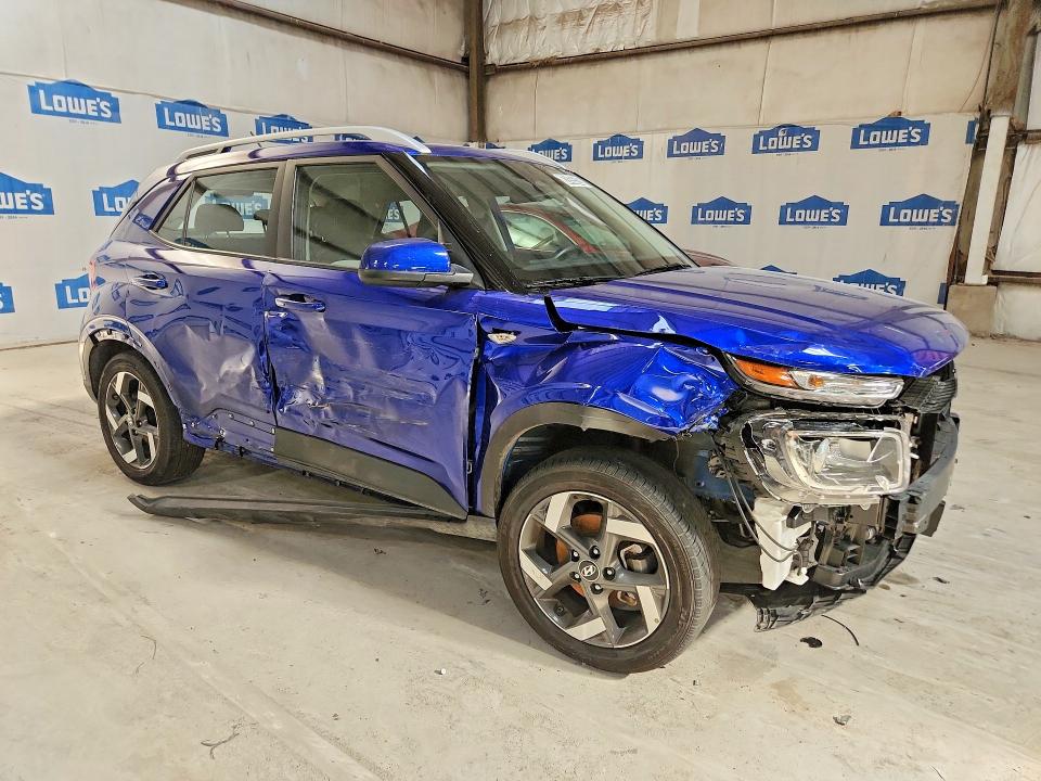 2025 Hyundai Venue VIN KMHRC8A37SU406693 COPART salvage auction — ALL OVER, FL - CERTIFICATE OF TITLE (P), sold $250 on 2026-07-27 (photo 4)