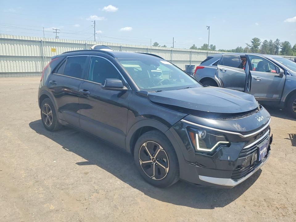 2023 Kia Niro VIN KNDCR3LE7P5060396 COPART salvage auction — FRONT END, Pa - Certificate Of Salvage, sold $7,700 on 2026-08-21 (photo 4)