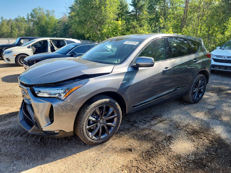2025 Acura Rdx VIN 5J8TC2H62SL801878 — COPART salvage auction photo