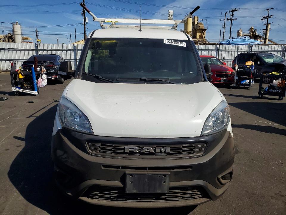 2020 Ram Promaster city VIN ZFBHRFAB8L6R67701 COPART salvage auction — REAR END, Ca - Salvage Certificate, sold $3,050 on 2026-08-05 (photo 5)