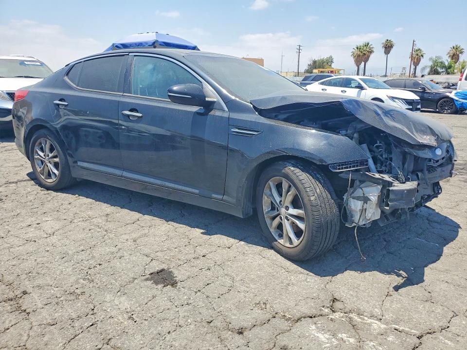 2013 Kia Optima VIN 5XXGN4A7XDG228613 COPART salvage auction — FRONT END, Ca - Salvage Certificate, sold $275 on 2026-07-16 (photo 4)
