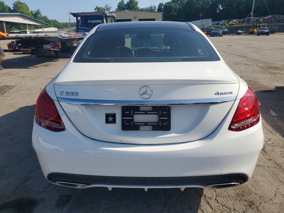 2016 Mercedes-benz C-klasse VIN 55SWF4KB5GU146211 COPART salvage auction — SIDE, Ny - Mv-907A Salvage Certificate, sold $6,700 on 2026-07-09 (photo 6)
