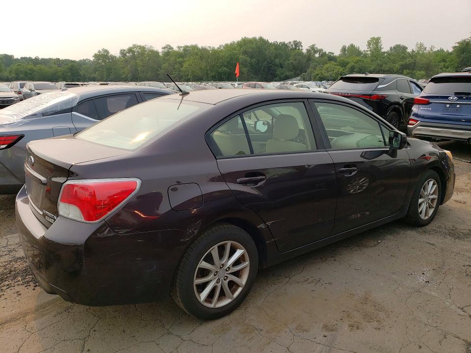 2013 Subaru Impreza VIN JF1GJAC60DH021560 COPART salvage auction — SIDE, CT - CERT OF TITLE-SALVAGE, sold $450 on 2026-07-28 (photo 3)