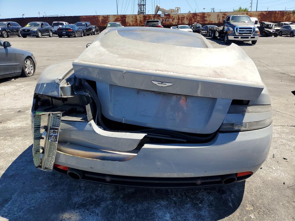 2005 Aston martin Db9 VIN SCFAD01A75GA00936 COPART salvage auction — REAR END, Ca - Salvage Certificate, sold $10,300 on 2026-08-05 (photo 6)
