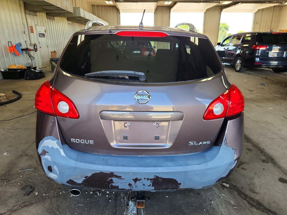 2009 Nissan Rogue sport VIN JN8AS58VX9W440883 COPART salvage auction — MINOR DENT/SCRATCHES, WI - CERTIFICATE OF TITLE, sold $250 on 2026-07-27 (photo 6)