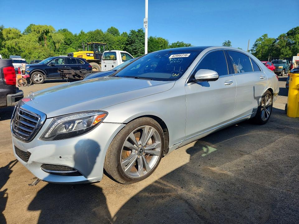 2017 Mercedes-benz S-klasse VIN WDDUG8CB1HA338317 COPART salvage auction — REAR END, Pa - Cert Of Title (P), sold $5,900 on 2026-07-30 (photo 1)