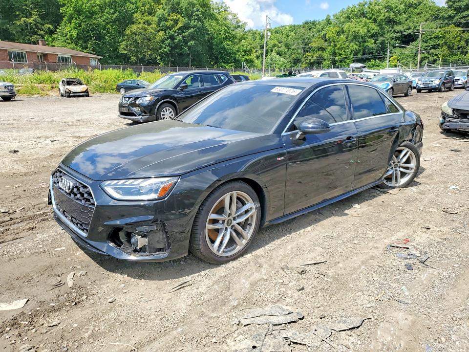 2023 Audi A4 VIN WAUEAAF46PN016345 — COPART salvage auction photo