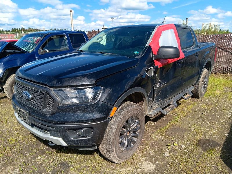 2021 Ford Ranger VIN 1FTER4FH7MLD70625 COPART salvage auction — SIDE, Ak - Bill Of Sale- Salvage, sold $6,600 on 2026-08-04 (photo 1)