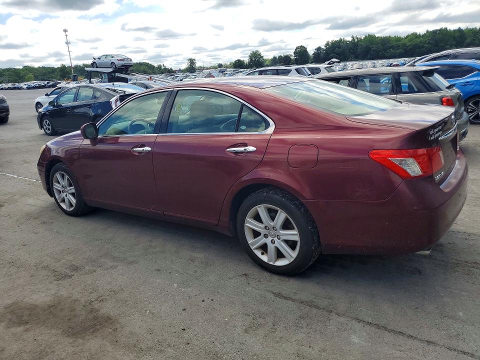 2007 Lexus Es 350 VIN JTHBJ46G072072041 COPART salvage auction — REAR END, NJ - CERTIFICATE OF TITLE, sold $800 on 2026-07-14 (photo 2)