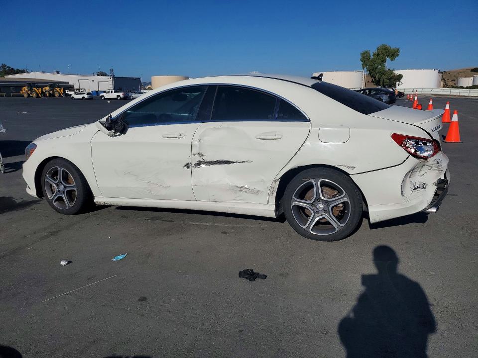 2014 Mercedes-benz Cla-klasse VIN WDDSJ4EB7EN148945 COPART salvage auction — SIDE, Ca - Salvage Certificate, sold $2,750 on 2026-08-10 (photo 2)