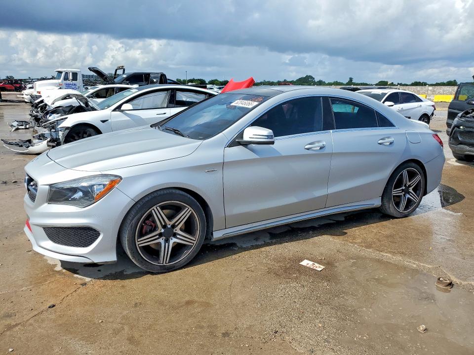 2015 Mercedes-benz Cla-klasse VIN WDDSJ4EB2FN225108 COPART salvage auction — SIDE, Fl - Cert Of Title Slvg Rebuildable, sold $3,600 on 2026-08-05 (photo 1)