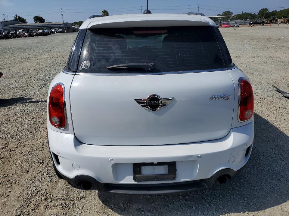 2014 Mini Cooper VIN WMWZC3C55EWT00951 COPART salvage auction — FRONT END, Ca - Salvage Certificate, sold $750 on 2026-08-28 (photo 6)