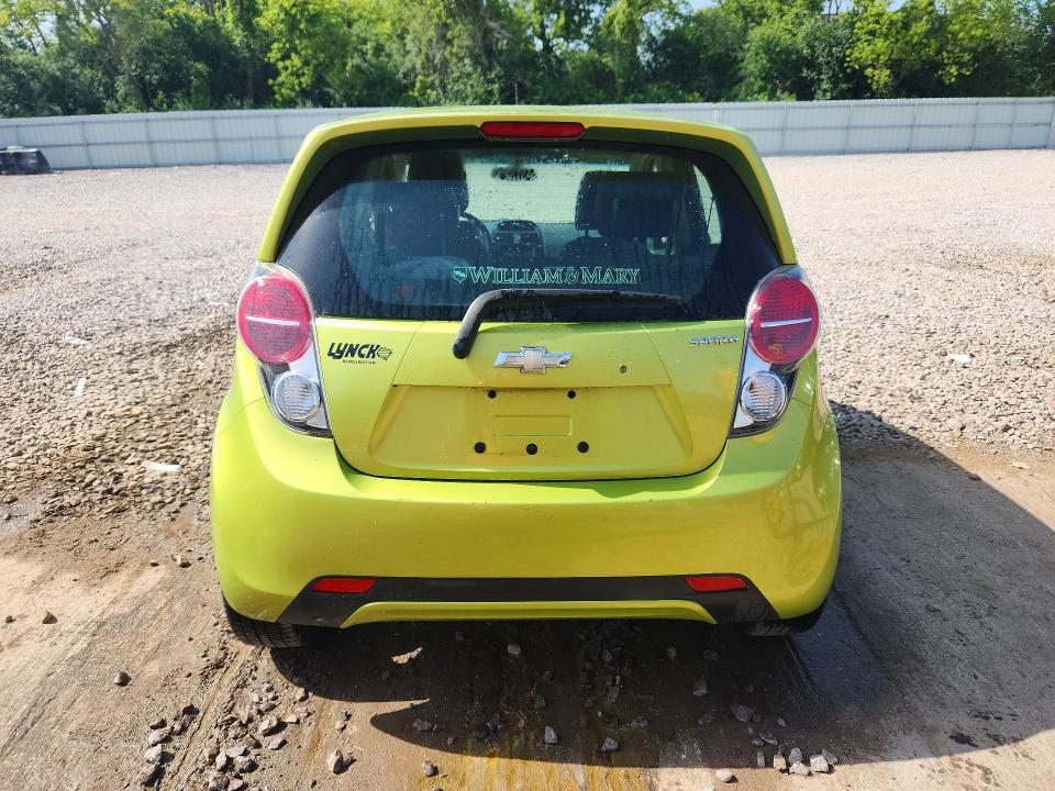 2013 Chevrolet Spark VIN KL8CD6S94DC568247 COPART salvage auction — SIDE, Wi - Junked Vehicle Bill Of Sale, sold $250 on 2026-07-27 (photo 6)